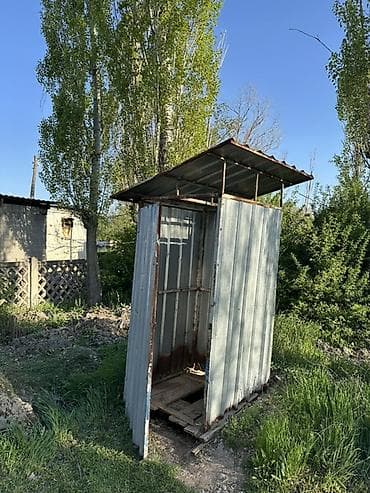 одежда для охраны: Туалетная кабинка, будка, Материал: Металл — 1