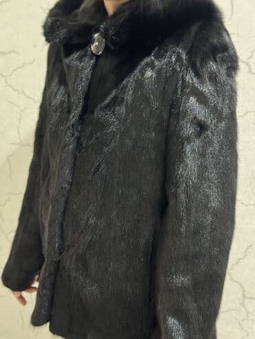 Айымдардын кийими: Продаю Шуба из натурального меха норки, цвет — черный. - Прямой — 5
