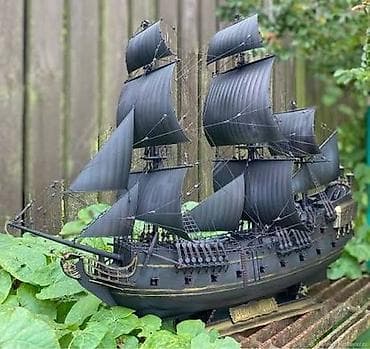 худож: Продается сборная модель корабля «Черная жемчужина» (Black Pearl) по — 2
