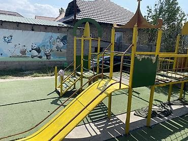 Үй жана бакча: Балдар гарнитурасы, Колдонулган, Кыздар үчүн, Балдар үчүн, МДФ, түсү - Сары, Өзү алып кетүү — 6