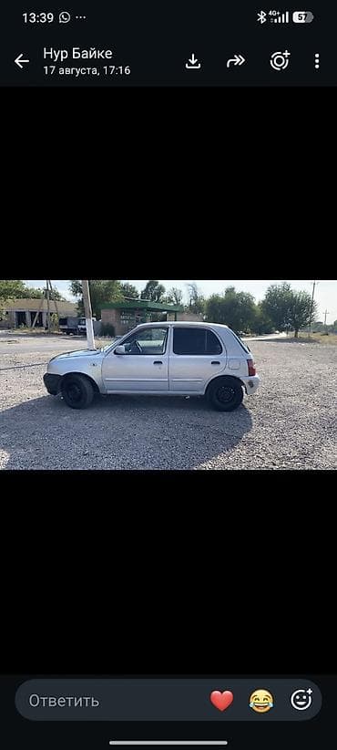 c class w204: Nissan Micra: 2001 г., Автомат, Бензин, Хэтчбэк — 4