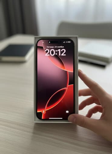 IPhone 16 Pro Max, Б/у, 256 ГБ, Natural Titanium, Коробка, 92 %