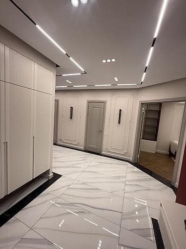 ничего: 3 комнаты, 116 м², Асанбай мкр Элитка, 14 этаж — 7