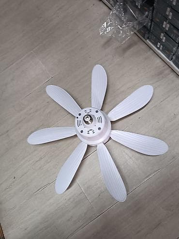 table fan: Потолочный вентилятор с LED-светильником, 6 лопастей Описание: - — 2