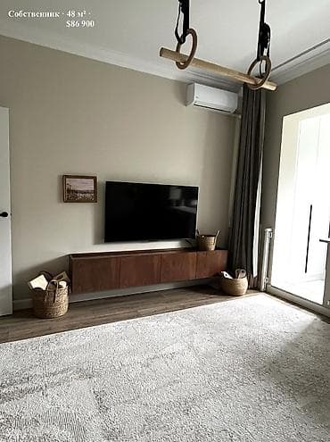 Квартиры: 2 комнаты, 48 м², 105 серия, 6 этаж, Дизайнерский ремонт — 7