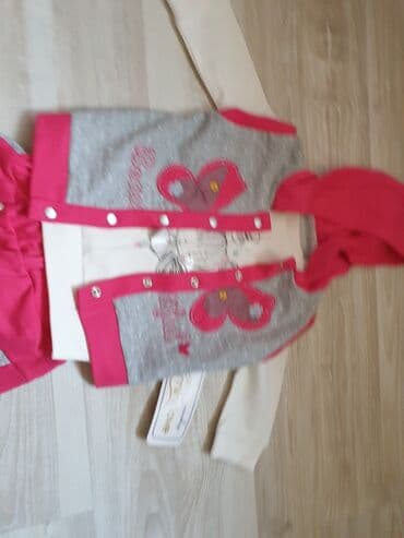 платье дордой: Продаю новый детский костюмчик на девочку! Тройка! 74 см ростовка — 4