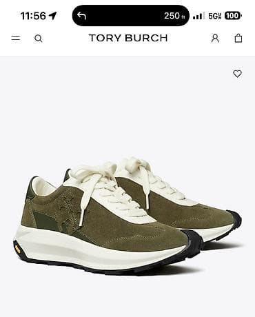 ucco кроссовки: Кроссовки, 39, 39.5, 40, Tory Burch, Новый, цвет - Зеленый, Самовывоз, Бесплатная доставка, Платная доставка — 1