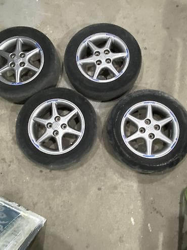 rf1 rf2: Колеса в сборе 215 / 65 / R 16, Лето, Б/у, Комплект, Легковые, Литые, отверстий - 4 — 5