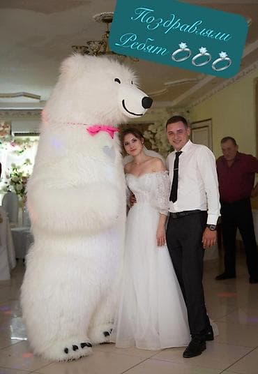 Ростовая кукла, Сказочный герой, Медведь at lalafo.kg Ростовая кукла, Сказочный герой, Медведь