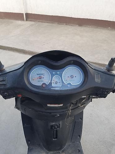 Скутер Irbis (бензиновый, вариатор) - Кузов: черный с белыми — 3