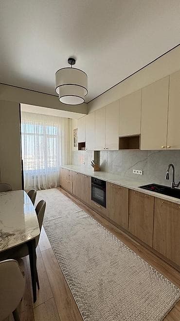 3 комнаты, 88 м², Тунгуч мкр Элитка, 10 этаж, Евроремонт