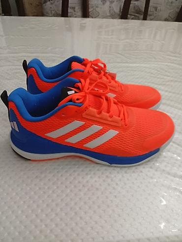 Мужские кроссовки, 44, Adidas, Новый, цвет - Оранжевый