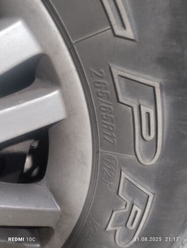 диски от опеля на ваз: Колеса в сборе 265 / 65 / R 17, Лето, 1 шт, Внедорожные (АТ/МТ), Литые, отверстий - 6 — 3