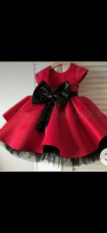 джинсы голубые: Детское платье, цвет - Голубой, Новый — 3