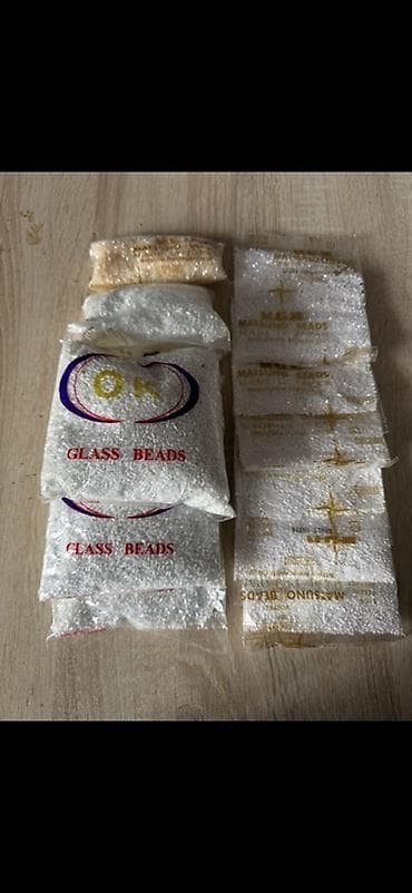 шкатулка из бусин: Бисер/стеклярус «OK», «JOY Brand», «Glass Beads» — набор разнообразных — 5