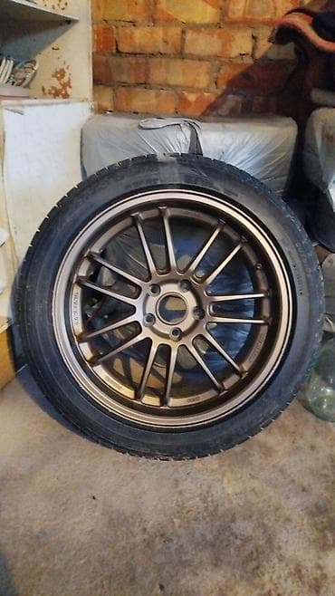 r18 audi: Колеса в сборе 45 / R 18, Лето, Б/у, 1 шт, Легковые, Литые, отверстий - 5 — 1