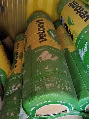 Утеплитель Vetonit «Тёплый дом» в рулонах - Тип: минеральная вата в
