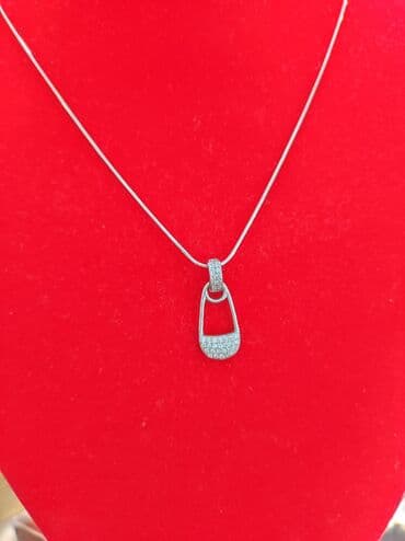 булавка: Цепочка, Проба 925, Женские, Новый — 3