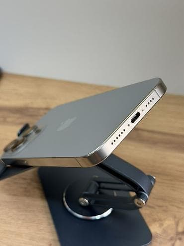 Техника жана электроника: IPhone 15 Pro Max, Колдонулган, 256 ГБ, Natural Titanium, Коргоочу айнек, Каптама, 87 % — 6