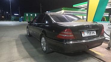ниже рынка: Mercedes-Benz S-Class: 2000 г., 5 л, Автомат, Бензин, Седан — 2