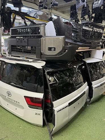 разбор прадо 150: Бампер Toyota, Б/у, Оригинал — 3