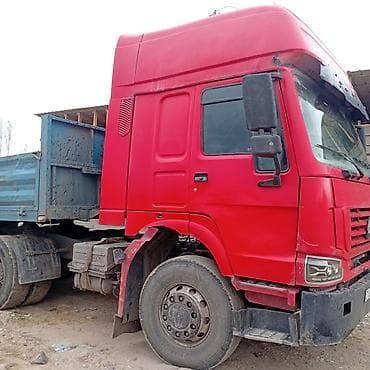 step vagon: Тягач, Howo, 2007 г., Без прицепа — 3