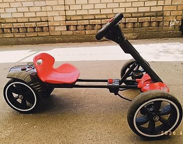 руль детский: Детский педальный картинг (трехколесный) с сиденьем-ковшом - Тип — 3