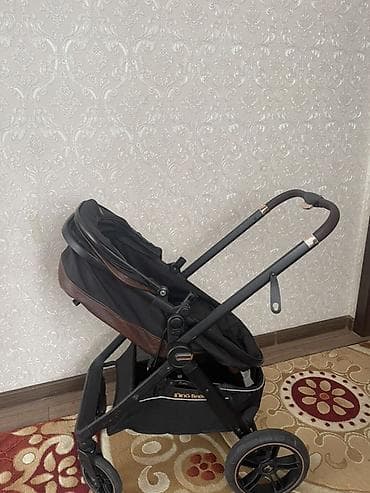 детские коляски универсальные: Коляска, Другой бренд, цвет - Черный, Б/у, Самовывоз, Платная доставка — 9