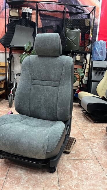 чехол кресло: Чехлы Экокожа, С подушкой, цвет - Черный, Toyota, Новый, Самовывоз — 21