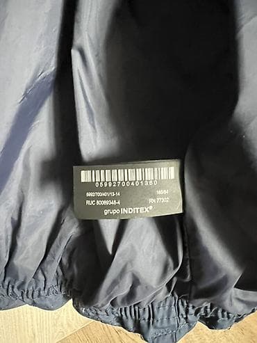 second hend: Куртка ZARA оригинал, темно‑синий. Размер 13-14 лет - Теплая — 4