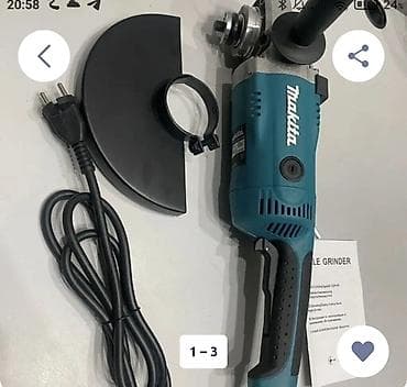 електро инструменты: Электрический резак для шины с кольцевой пилой + углошлифовальная — 2