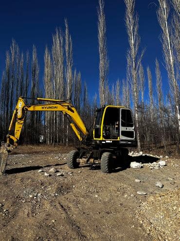 мини экскаватор колесный: Экскаватор, Hyundai, 2007 г., Колесный — 4