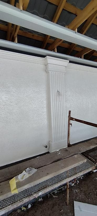 full face: Фасадные работы «под ключ» с декоративной штукатуркой и архитектурным — 9