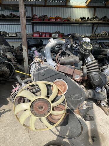 Привозные моторы на форд транзит 2.5 крап с навесной турбо без турбо