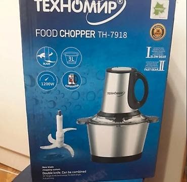 Детский мир: Кухонный прибор: блендер-измельчитель/миксер Техномир TH-7918 - — 1