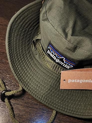 Панама Patagonia (цвет: оливковый/хаки) - Классическая трекинговая — 1