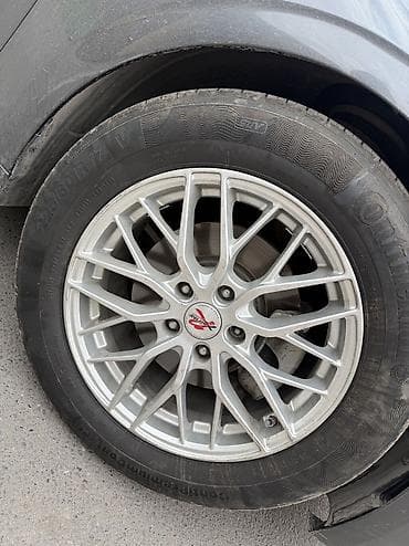 хищник морда к5: Колеса в сборе 225 / 60 / R 17, Лето, Б/у, Комплект, Легковые, Литые, отверстий - 5 — 1
