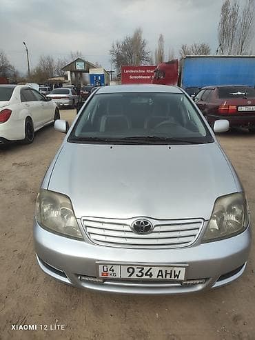 Toyota Corolla: 2003 г., 1.6 л, Автомат, Бензин, Седан