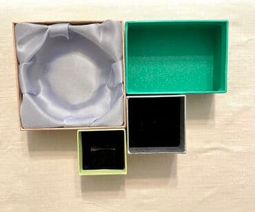 купить ящики: Коробочки для украшений подарочные В идеальном состоянии. На первом — 3