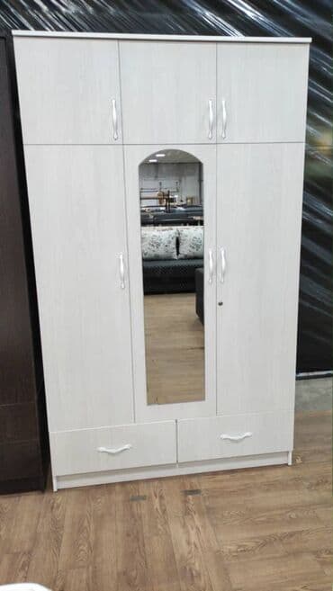 Шкаф для одежды, Новый, Прямой, ЛДСП