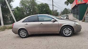 70 сом: Nissan Primera: 2006 г., 1.6 л, Кол менен иштөөчү, Бензин, Седан — 6