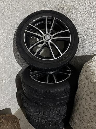 ауди а6 с: Колеса в сборе 205 / 55 / R 17, Зима, Комплект, Литые, отверстий - 5 — 1