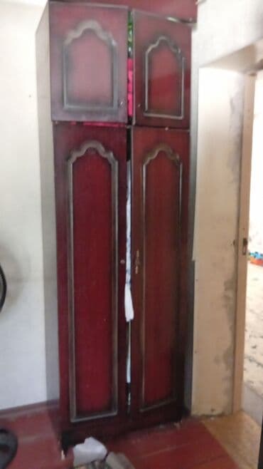 Шифоньер, Прямой, цвет - Красный