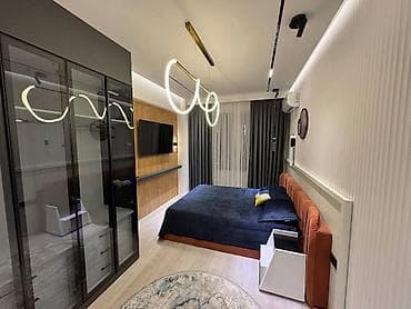 квартира бишкек одна комната: 1 комната, Душевая кабина, Постельное белье, Кондиционер — 8