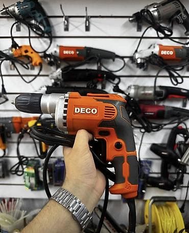 Сетевой ударный дрель-шуруповерт DECO - Тип: дрель/шуруповерт с