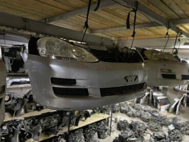 рейка на ипсум: Бампер Передний Toyota, Б/у, Оригинал — 4