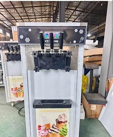 Профессиональный фризер для мягкого мороженого (настольный/напольный