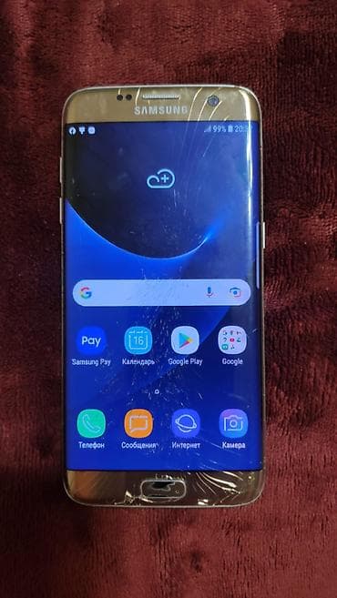 apple iphone 6 plus: Samsung Galaxy S7 Edge Duos, Б/у, 32 ГБ, цвет - Золотой, 2 SIM — 10