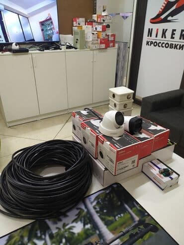 Комплект видеонаблюдения от Dahua technology 2мп. Регистратор 4х at lalafo.kg Комплект видеонаблюдения от Dahua technology 2мп. Регистратор 4х