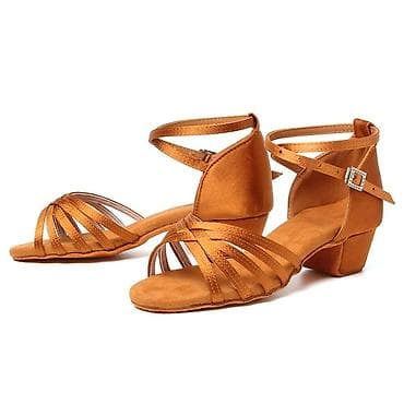 Босоножки, сандалии, шлепанцы: Туфли для латины/сальсы (детские/подростковые) - Цвет — 1